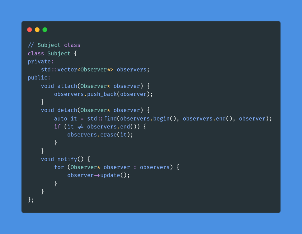 Observer Pattern - a Glittering Gold 14 Observer pattern